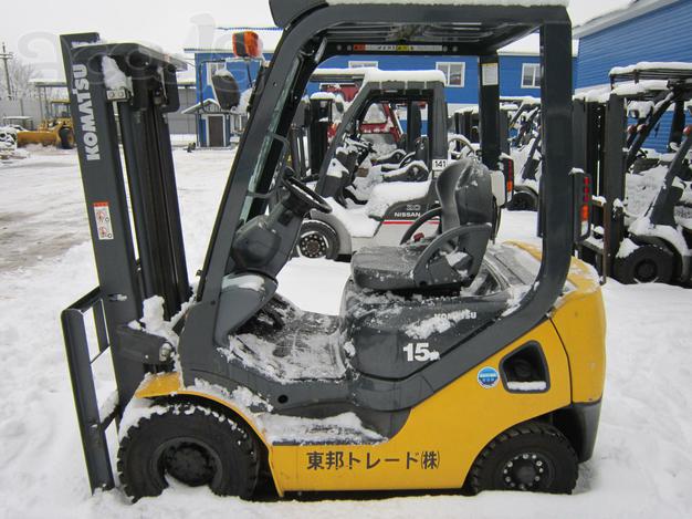 Вилочный автопогрузчик Komatsu дизель FD15T-21